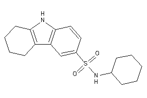 N-cyclohexyl-6,7,8,9-tetrahydro-5H-carbazole-3-sulfonamide