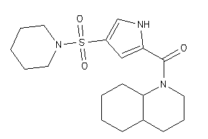 3,4,4a,5,6,7,8,8a-octahydro-2H-quinolin-1-yl-(4-piperidinosulfonyl-1H-pyrrol-2-yl)methanone