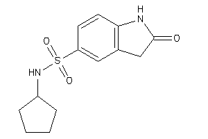 N-cyclopentyl-2-keto-indoline-5-sulfonamide