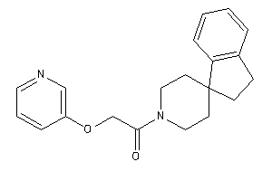 2-(3-pyridyloxy)-1-spiro[indane-1,4'-piperidine]-1'-yl-ethanone