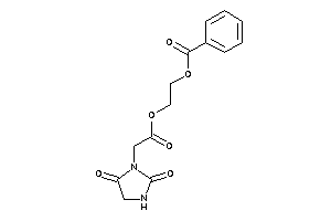 Image of Benzoic Acid 2-[2-(2,5-diketoimidazolidin-1-yl)acetyl]oxyethyl Ester
