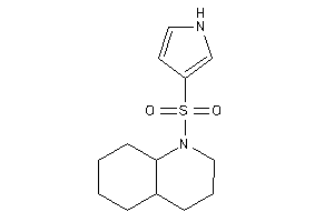 1-(1H-pyrrol-3-ylsulfonyl)-3,4,4a,5,6,7,8,8a-octahydro-2H-quinoline