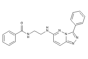 N-[2-[(3-phenyl-[1,2,4]triazolo[3,4-f]pyridazin-6-yl)amino]ethyl]benzamide