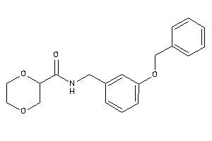 N-(3-benzoxybenzyl)-1,4-dioxane-2-carboxamide