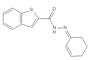 Image of N-(cyclohex-2-en-1-ylideneamino)benzothiophene-2-carboxamide