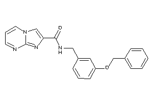 N-(3-benzoxybenzyl)imidazo[1,2-a]pyrimidine-2-carboxamide