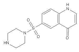 6-piperazinosulfonyl-4-quinolone