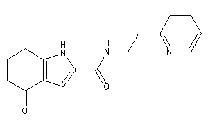 4-keto-N-[2-(2-pyridyl)ethyl]-1,5,6,7-tetrahydroindole-2-carboxamide