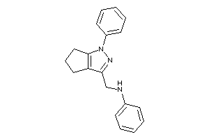 Phenyl-[(1-phenyl-5,6-dihydro-4H-cyclopenta[c]pyrazol-3-yl)methyl]amine