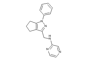 (1-phenyl-5,6-dihydro-4H-cyclopenta[c]pyrazol-3-yl)methyl-pyrazin-2-yl-amine