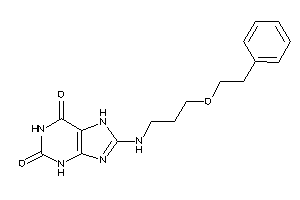 8-(3-phenethyloxypropylamino)-7H-xanthine