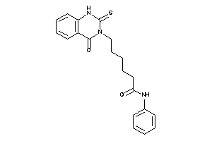6-(4-keto-2-thioxo-1H-quinazolin-3-yl)-N-phenyl-hexanamide
