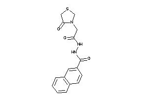 N'-[2-(4-ketothiazolidin-3-yl)acetyl]naphthalene-2-carbohydrazide