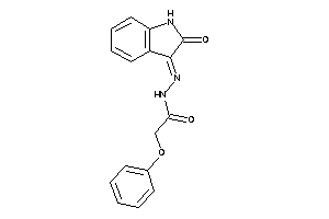 Image of N-[(2-ketoindolin-3-ylidene)amino]-2-phenoxy-acetamide