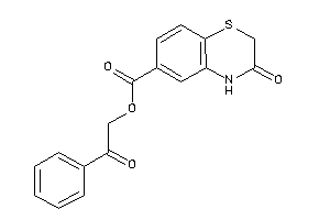 3-keto-4H-1,4-benzothiazine-6-carboxylic Acid Phenacyl Ester