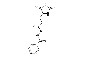 N'-[3-(2,5-diketoimidazolidin-4-yl)propanoyl]benzohydrazide