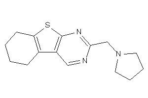 Image of 2-(pyrrolidinomethyl)-5,6,7,8-tetrahydrobenzothiopheno[2,3-d]pyrimidine