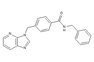 N-benzyl-4-(imidazo[4,5-b]pyridin-3-ylmethyl)benzamide