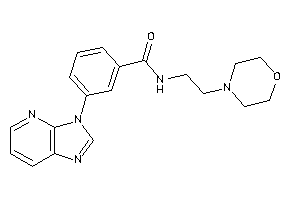 3-imidazo[4,5-b]pyridin-3-yl-N-(2-morpholinoethyl)benzamide