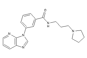 3-imidazo[4,5-b]pyridin-3-yl-N-(3-pyrrolidinopropyl)benzamide