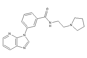 3-imidazo[4,5-b]pyridin-3-yl-N-(2-pyrrolidinoethyl)benzamide