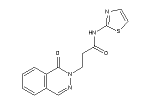 3-(1-ketophthalazin-2-yl)-N-thiazol-2-yl-propionamide