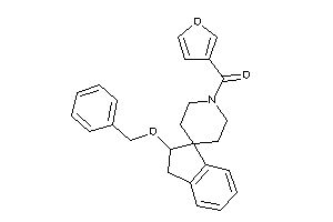 (2-benzoxyspiro[indane-1,4'-piperidine]-1'-yl)-(3-furyl)methanone