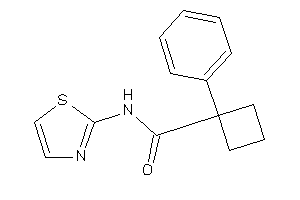 1-phenyl-N-thiazol-2-yl-cyclobutanecarboxamide