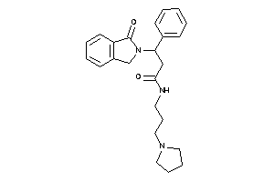 3-(1-ketoisoindolin-2-yl)-3-phenyl-N-(3-pyrrolidinopropyl)propionamide