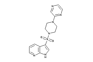 3-(4-pyrazin-2-ylpiperazino)sulfonyl-1H-pyrrolo[2,3-b]pyridine