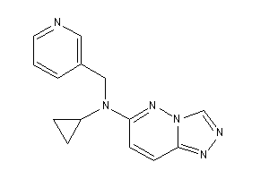 Cyclopropyl-(3-pyridylmethyl)-([1,2,4]triazolo[3,4-f]pyridazin-6-yl)amine