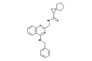 N-[[4-(benzylamino)quinazolin-2-yl]methyl]spiro[2.4]heptane-2-carboxamide