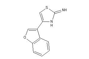 [4-(benzofuran-3-yl)-4-thiazolin-2-ylidene]amine