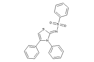 N-(3,4-diphenyl-4-thiazolin-2-ylidene)benzenesulfonamide