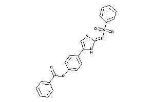 Benzoic Acid [4-(2-besylimino-4-thiazolin-4-yl)phenyl] Ester