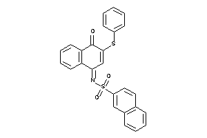 N-[4-keto-3-(phenylthio)-1-naphthylidene]naphthalene-2-sulfonamide