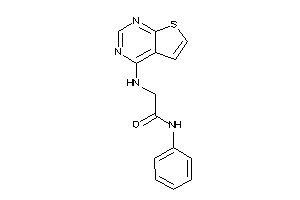 N-phenyl-2-(thieno[2,3-d]pyrimidin-4-ylamino)acetamide