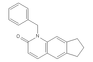 1-benzyl-7,8-dihydro-6H-cyclopenta[g]quinolin-2-one