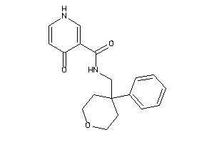 4-keto-N-[(4-phenyltetrahydropyran-4-yl)methyl]-1H-pyridine-3-carboxamide