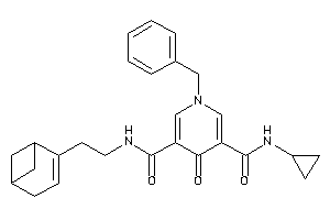 1-benzyl-N'-[2-(4-bicyclo[3.1.1]hept-3-enyl)ethyl]-N-cyclopropyl-4-keto-dinicotinamide