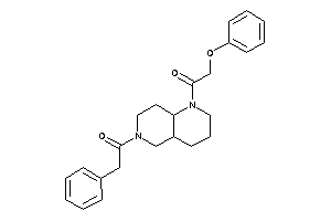 Image of 2-phenoxy-1-[6-(2-phenylacetyl)-2,3,4,4a,5,7,8,8a-octahydro-1,6-naphthyridin-1-yl]ethanone