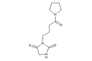 3-(4-keto-4-pyrrolidino-butyl)hydantoin