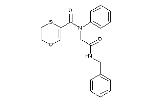 N-[2-(benzylamino)-2-keto-ethyl]-N-phenyl-2,3-dihydro-1,4-oxathiine-5-carboxamide