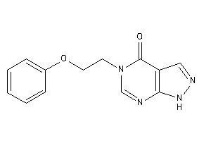 5-(2-phenoxyethyl)-1H-pyrazolo[3,4-d]pyrimidin-4-one