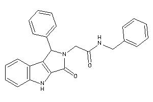 N-benzyl-2-(3-keto-1-phenyl-1,4-dihydropyrrolo[3,4-b]indol-2-yl)acetamide