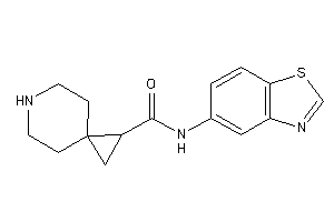 Image of N-(1,3-benzothiazol-5-yl)-6-azaspiro[2.5]octane-2-carboxamide