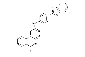 N-[4-(1,3-benzoxazol-2-yl)phenyl]-2-(2,4-diketoquinazolin-1-yl)acetamide