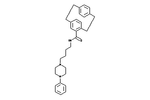 N-[4-(4-phenylpiperazino)butyl]BLAHcarboxamide