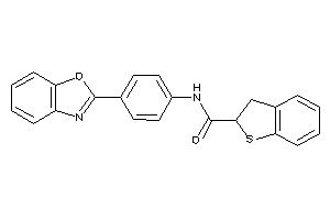 Image of N-[4-(1,3-benzoxazol-2-yl)phenyl]-2,3-dihydrobenzothiophene-2-carboxamide