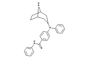 4-[N-(8-azabicyclo[3.2.1]octan-3-yl)anilino]-N-phenyl-benzamide